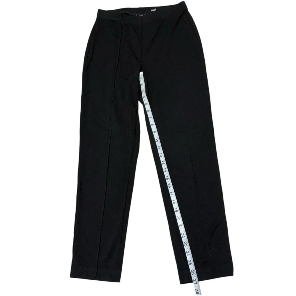 St. John Caviar High Rise Stretchy Casual Pants Leggings Size 4‎